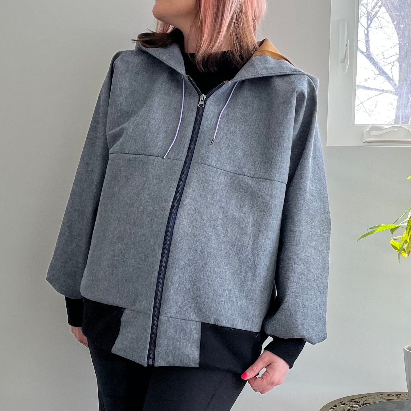 The BOMBER/HOOD Bog JACKET Sewing Pattern [for sizes 0-30]